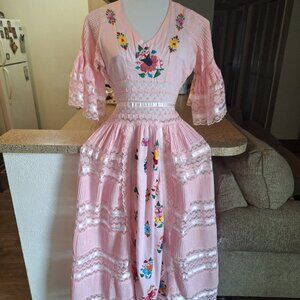 Vintage 1970s Mexican Wedding dress